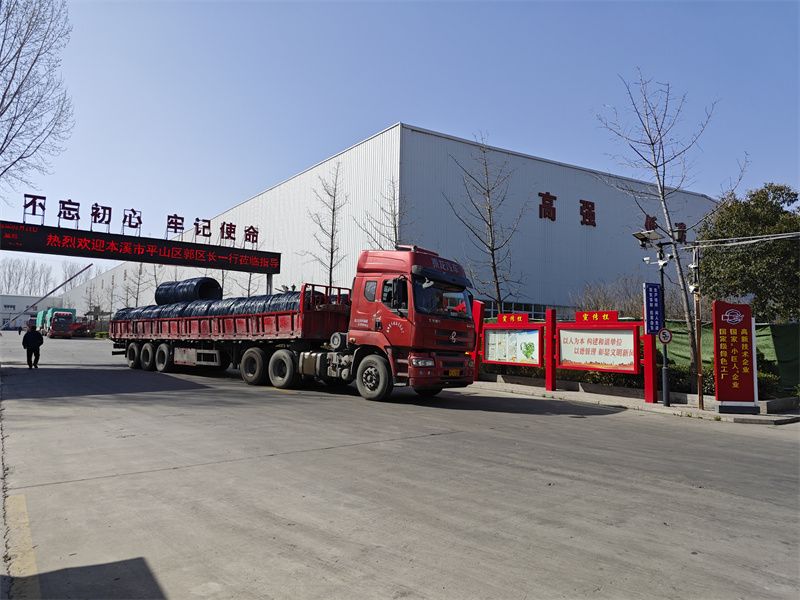 CRB600H鋼筋準(zhǔn)備發(fā)貨